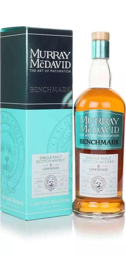 Виски односолодовый Мюррей МакДэвид "Бенчмарк" Линквуд 9-летний (Спейсайд)