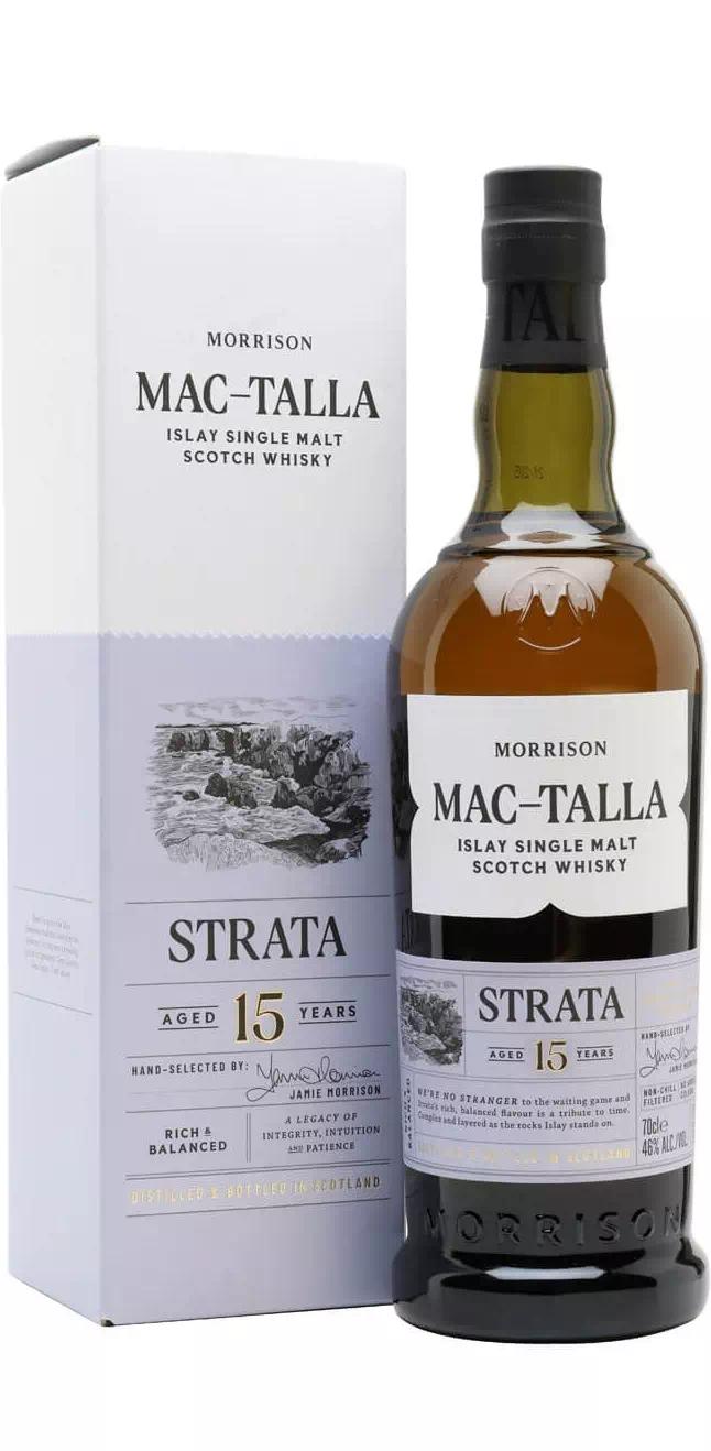 Виски односолодовый Мак-Талла "Страта" 15-летний (о.Айла)