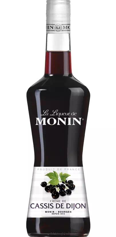 Ликёр десертный Монин "Крем де Кассис" де Дижон