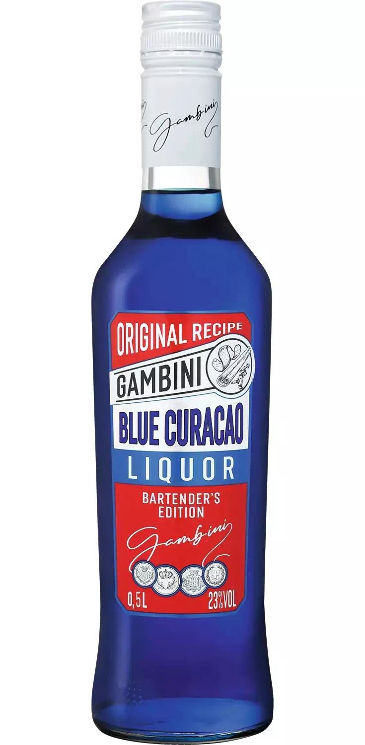 Ликёр десертный Гамбини "Блю Кюрасао"
