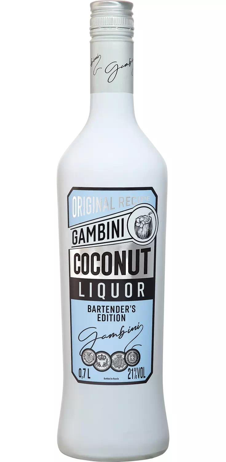 Ликёр десертный Гамбини Кокос (Коконат)