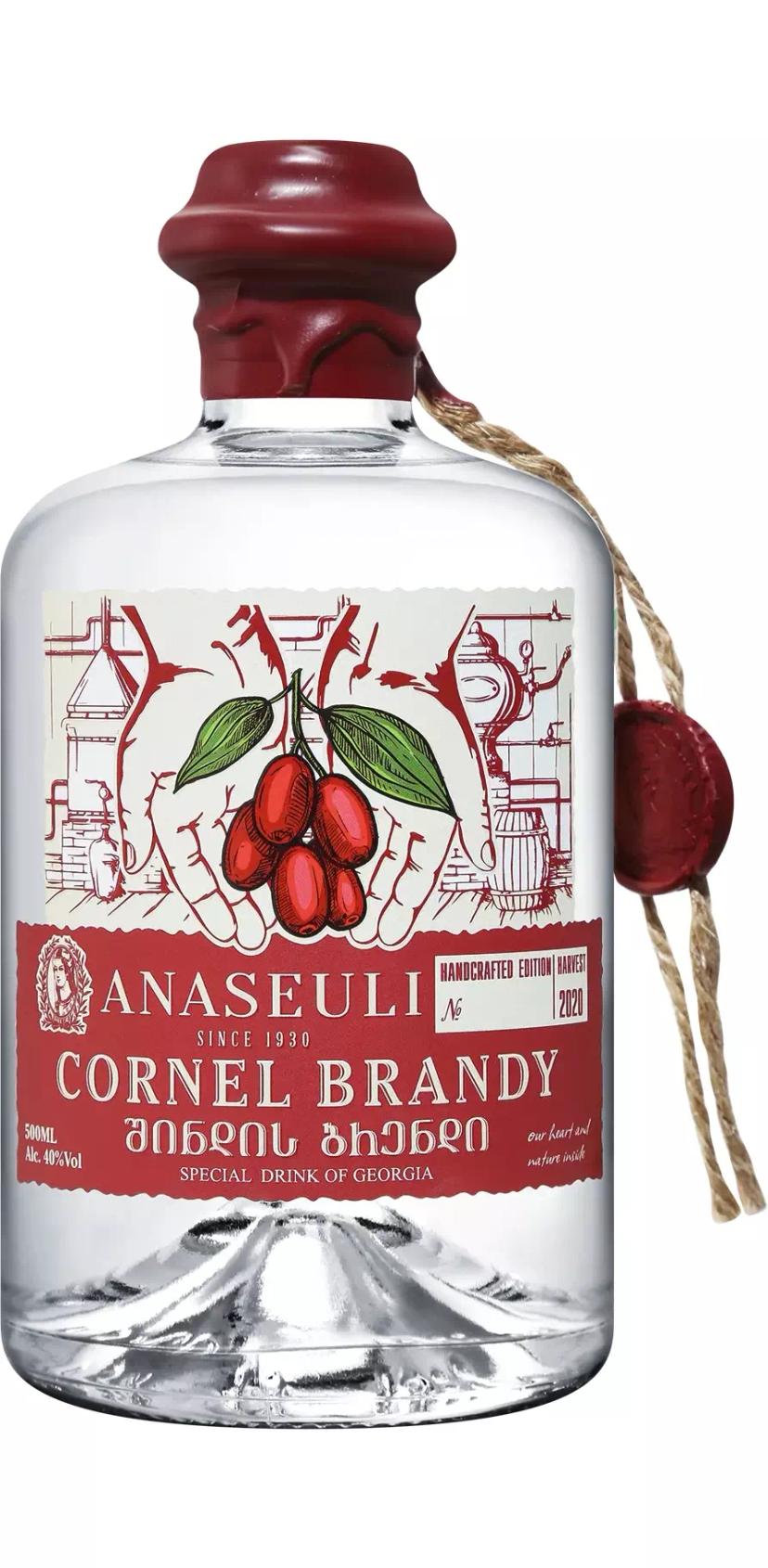 Плодовая водка Анасеули Кизиловая