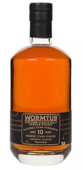 Виски односолодовый Вормтаб 10-летний "Каск Стренч" Шерри Каск