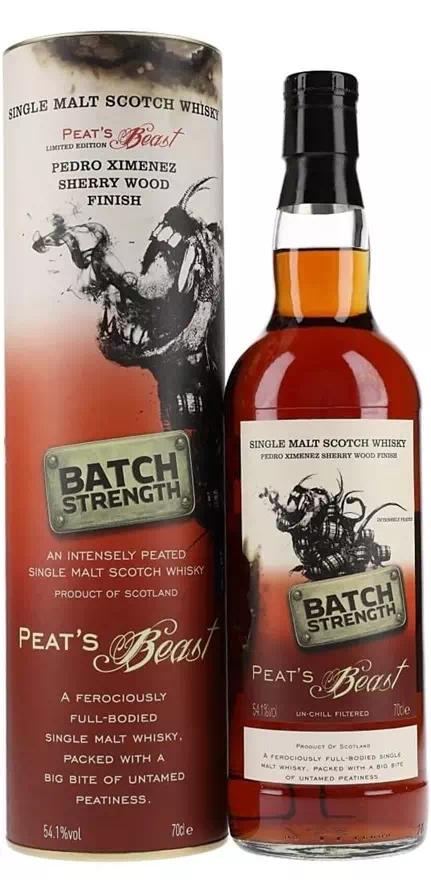 Виски односолодовый Пит'с Бист "Бэтч Стренгс" Шерри Вуд Финиш Педро Хименес
