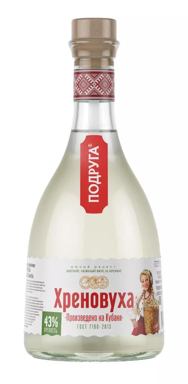 Настойка горькая Подруга "Хреновуха" 