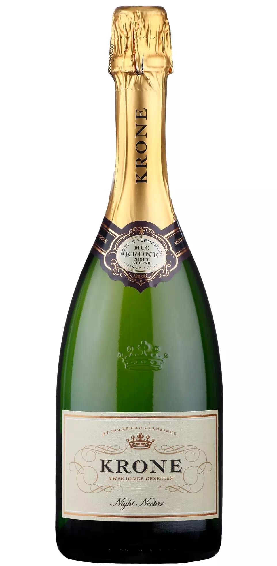 Игристое вино Кроне "Ночной Нектар" Полусухое WO Западный Кейп