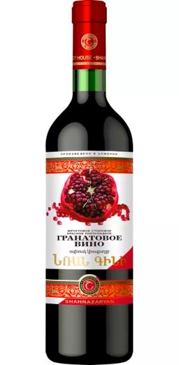 Плодовое вино Шахназарян Гранатовое