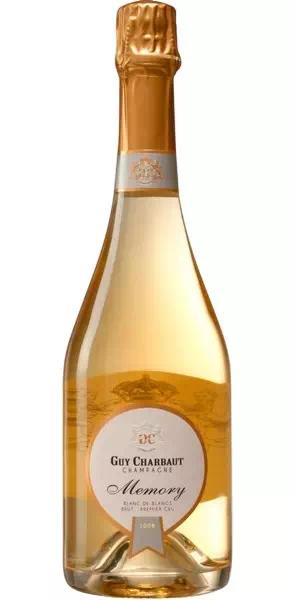 Шампанское Ги Шарбо "Мемори" Блан де Блан Брют АОС Премье Крю