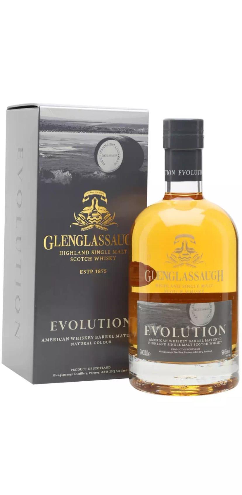 Виски односолодовый ГленГлассо "Эволюшн" (Хайленд)
