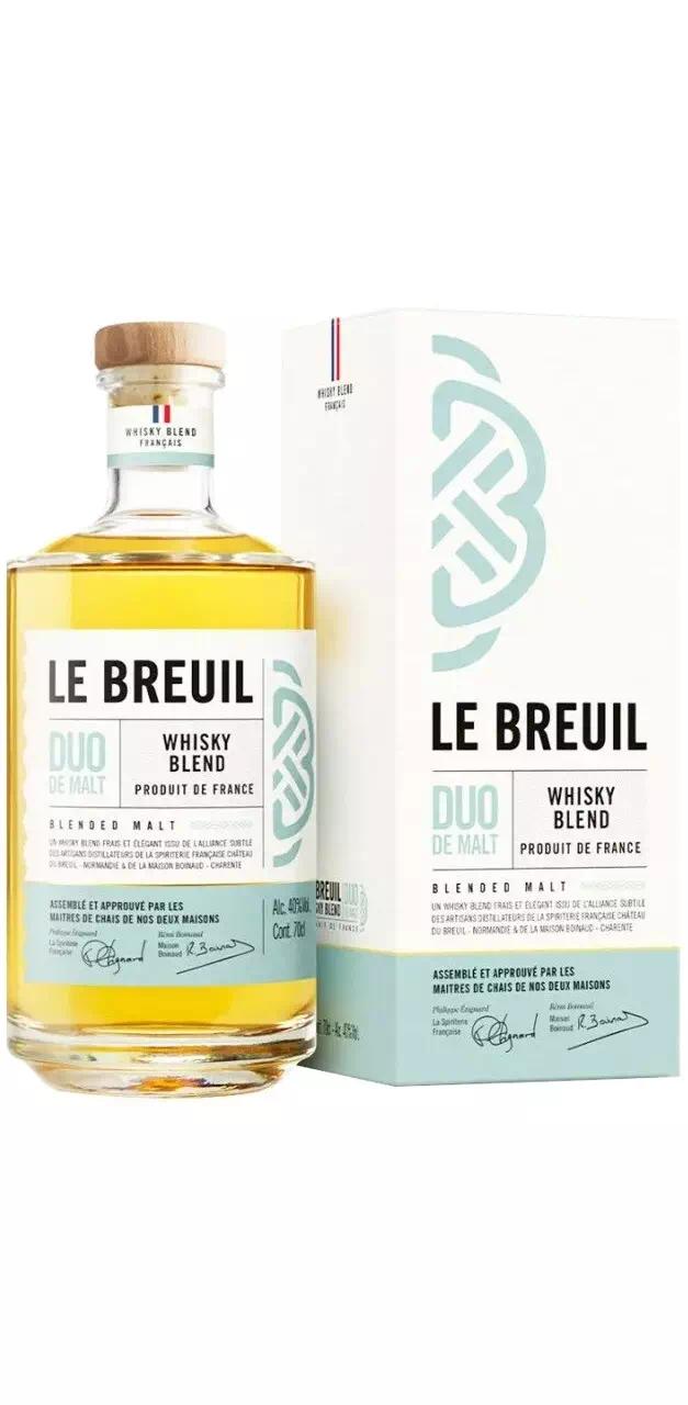 Виски солодовый Ле Брёй "Дюо де Молт"