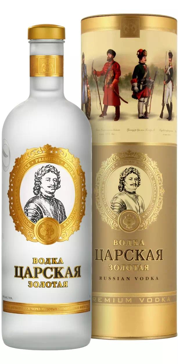 Водка Царская Золотая