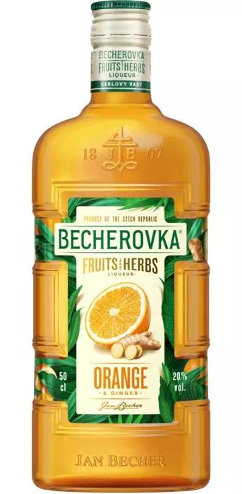 Ликёр десертный Бехеровка "Апельсин и Имбирь"