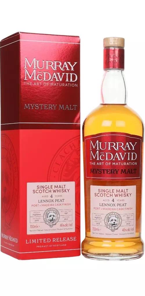 Виски односолодовый Мюррей МакДэвид "Мистери Молт" Леннокс Пит 4-летний (Хайленд)