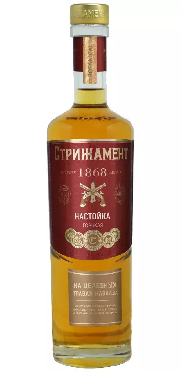 Настойка горькая Стрижамент на Целебных Травах Кавказа