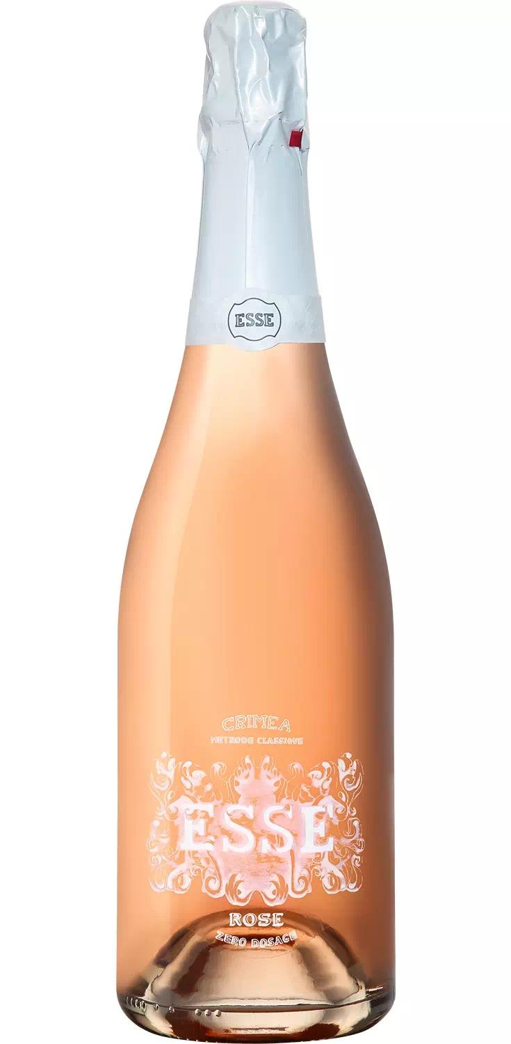 Игристое вино ЭССЕ "Зеро Дозаж" Экстра Брют Розе (Зона Севастополя)