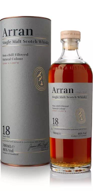 Виски односолодовый Арран 18-летний (о.Арран)