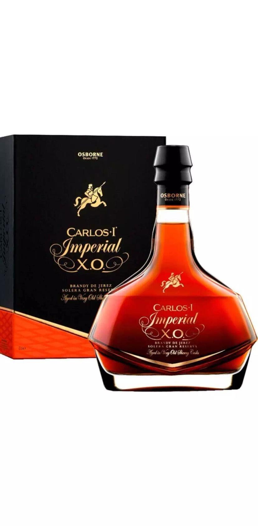 Хересный бренди Осборн "Карлос I" Империал ХО Солера Гран Резерва