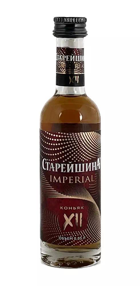 Российский коньяк Старейшина "Империал" 12-летний КС