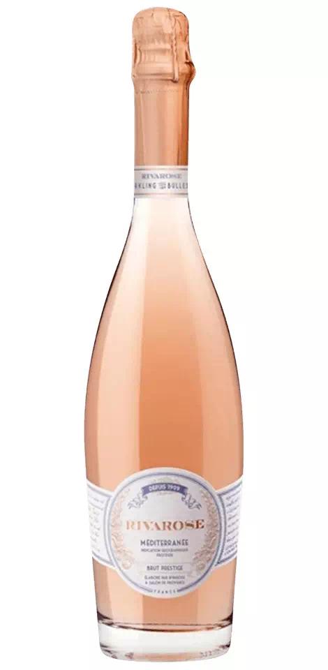 Игристое вино Риварозе "Престиж" Брют Розе IGP Медитерране 