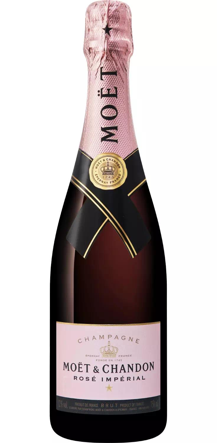 Шампанское Моэт и Шандон "Империаль" Брют Розе AOC Шампань