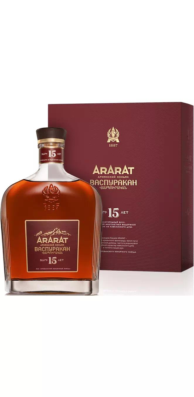 Армянский коньяк Арарат "Васпуракан" 15-летний КС