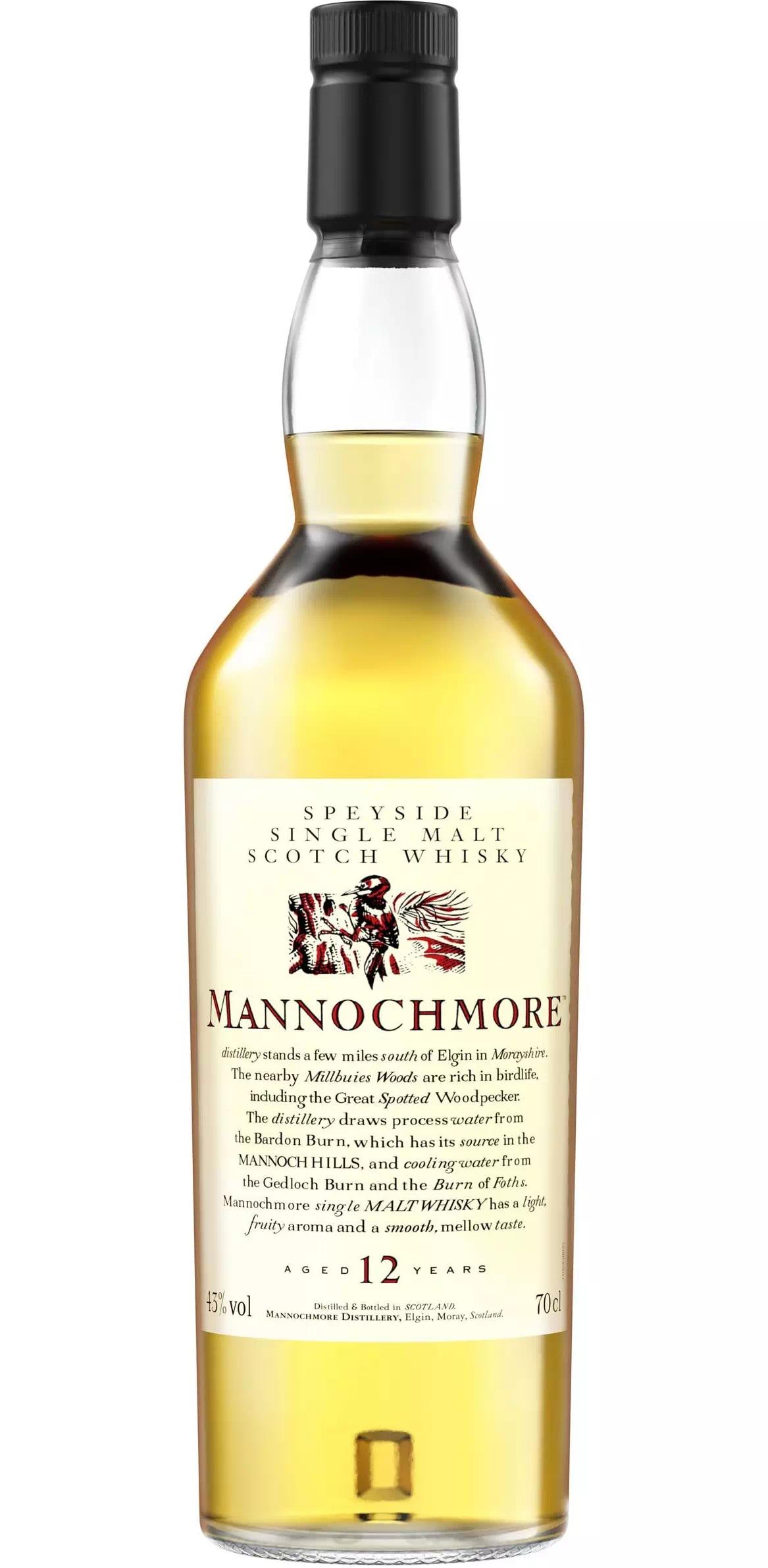 Виски односолодовый Маннокмор 12-летний (Спейсайд)