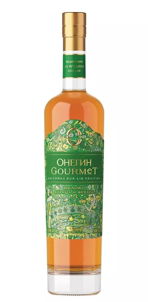 Настойка сладкая Онегин "Гурмэ" Яблоко - Корица - Фейхоа