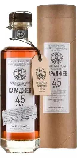 Российский коньяк Кизляр "Сараджев" ОС 45-летний