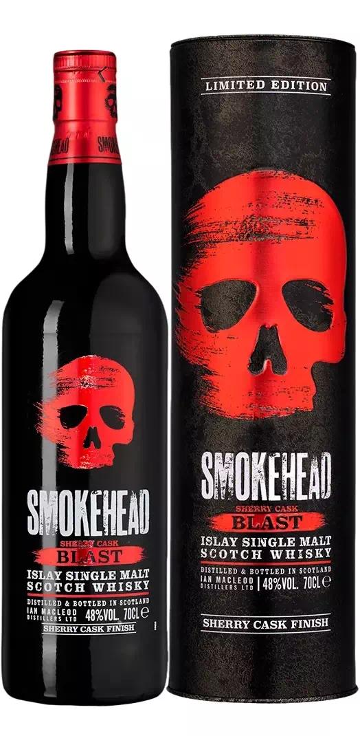 Виски односолодовый Смоукхед "Бласт" Шерри Каск (о.Айла)
