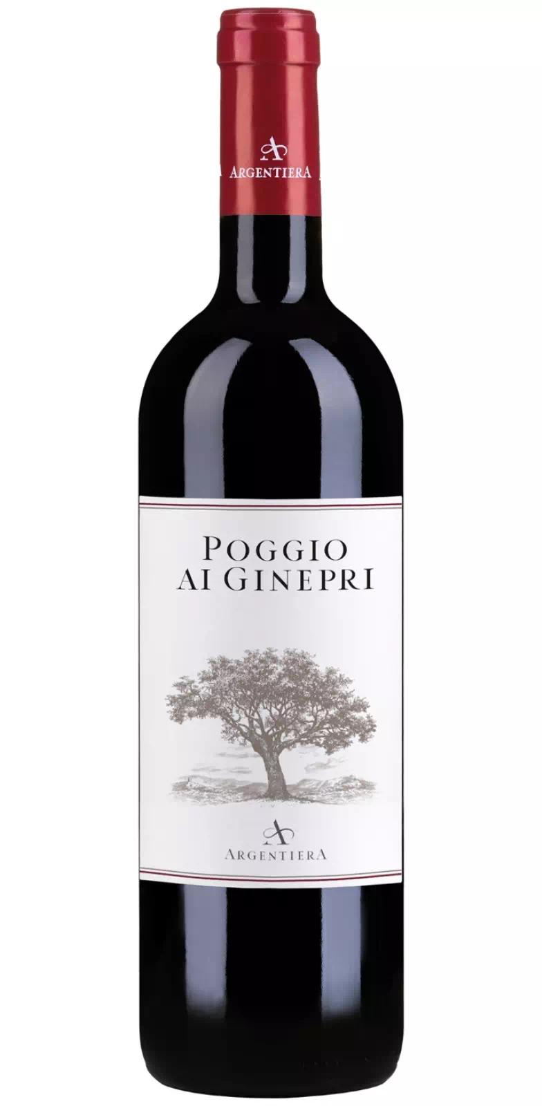 Вино Арджентьера "Поджио ай Джинепри" Россо IGT Тоскана