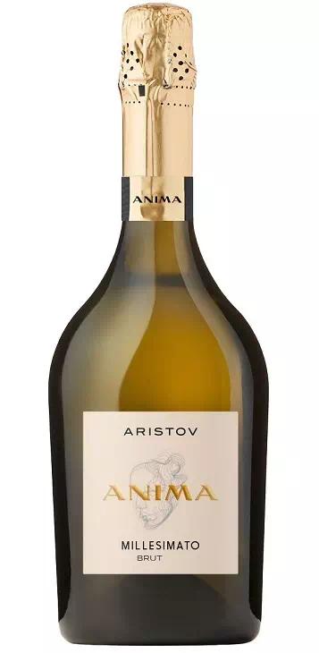 Игристое вино Аристов "Анима" Брют ЗГУ Кубань. Таманский п-ов
