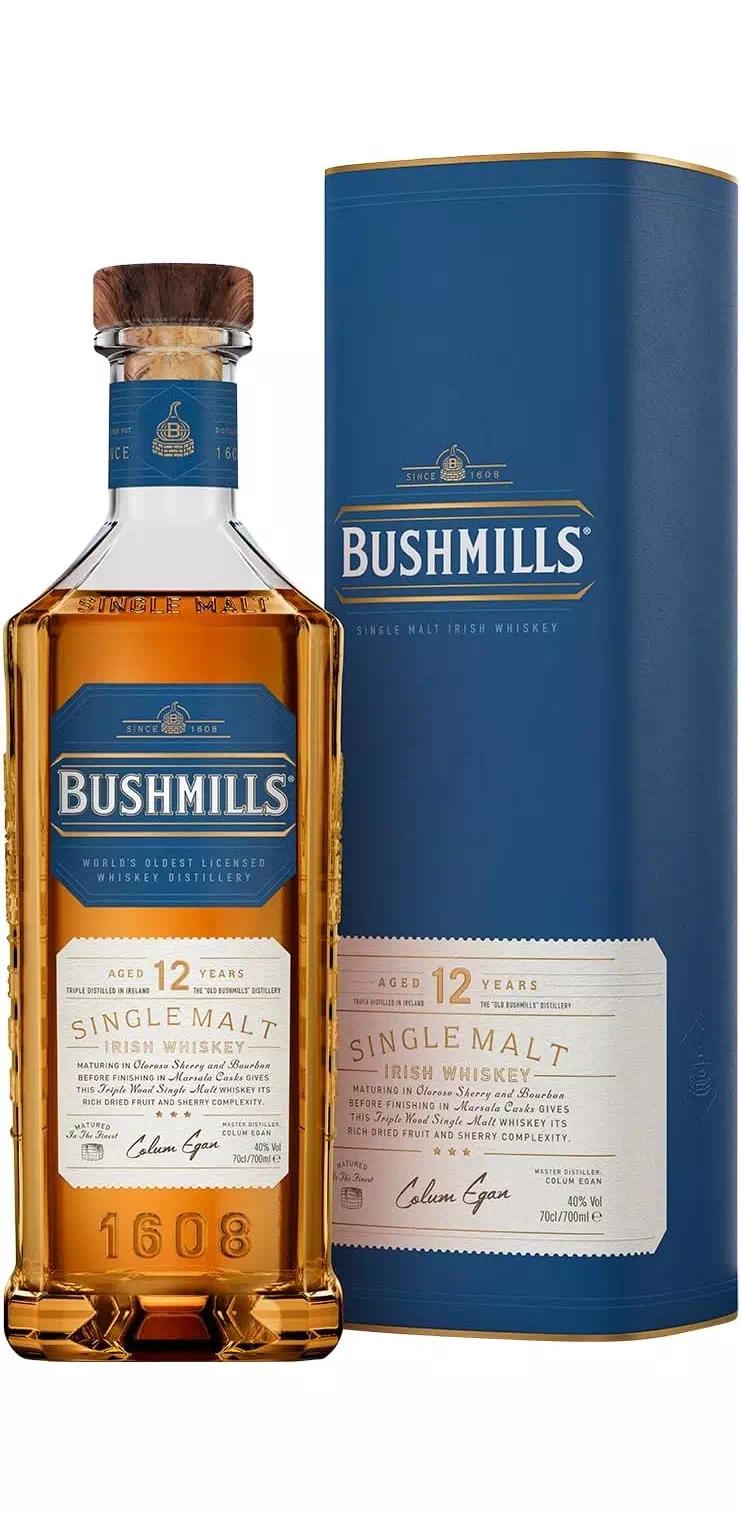 Виски односолодовый Бушмилc 12-летний