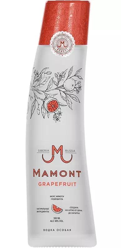 Вкусовая водка Мамонт Грейпфрут