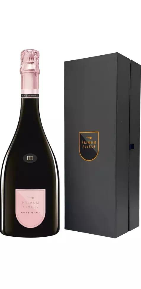 Игристое вино Фанагория "Примум Алвеус" Брют Розе ЗНМП Сенной