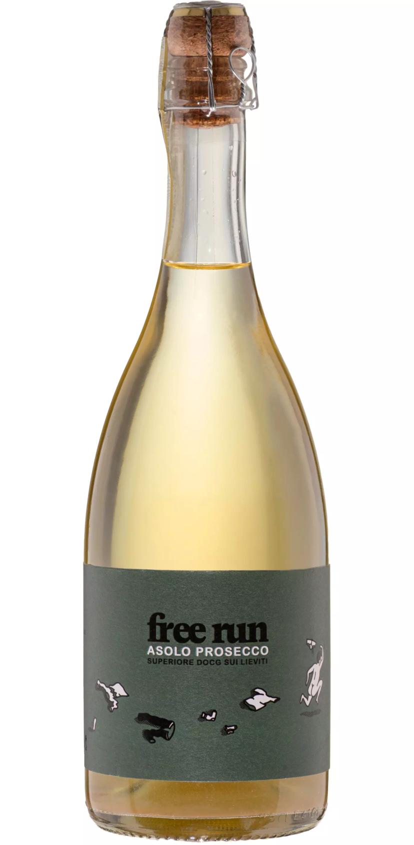 Игристое вино Корвеццо "Фри Ран" Экстра Брют (Брют Натюр) DOCG Асоло Просекко Супериоре