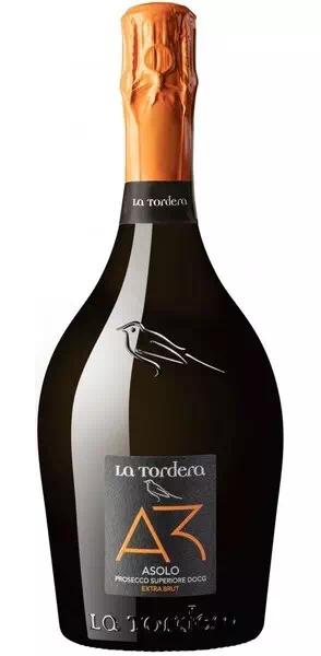 Игристое вино Ла Тордера "А3" Экстра Брют DOCG Асоло Просекко Супериоре