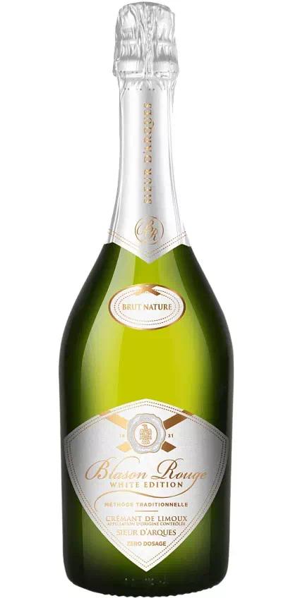 Игристое вино Сер д'Аркес "Бласон Руж" Уайт Эдишн Экстра Брют (Зеро Дозаж) AOC Креман де Лиму