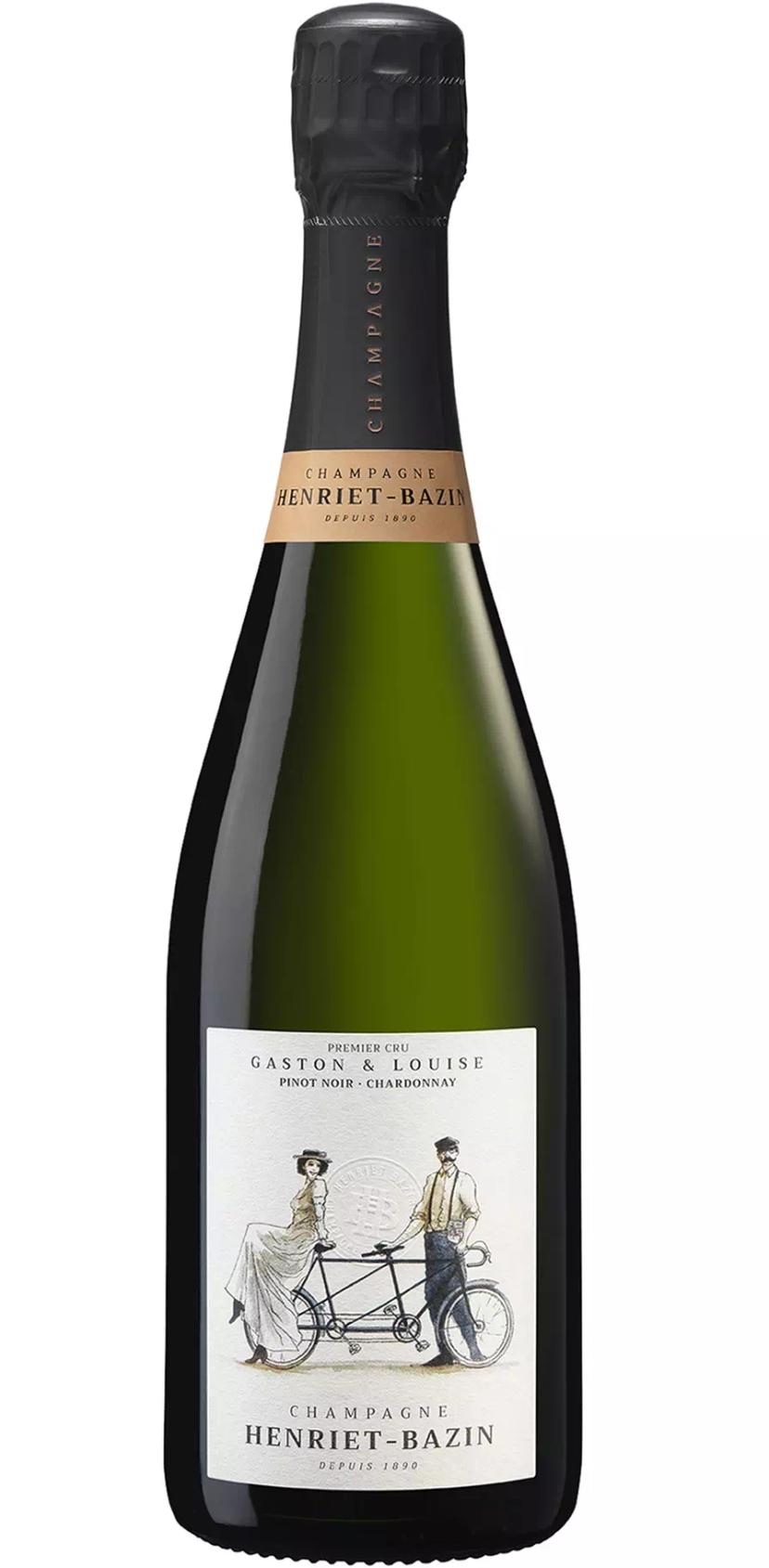 Шампанское Энриет Базан "Гастон и Луиз" Экстра Брют (Зеро Дозаж) АОС Шампань Премье Крю
