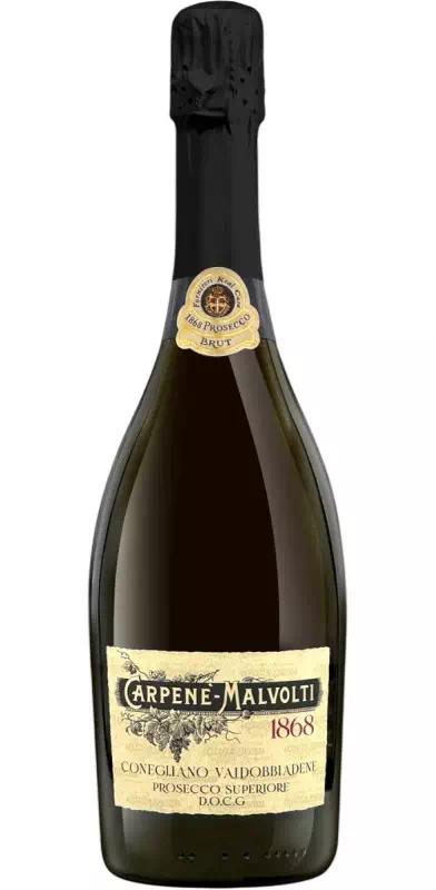 Игристое вино Карпене-Мальвольти "1868" Брют DOCG Конельяно Вальдоббьядене Просекко Супериоре