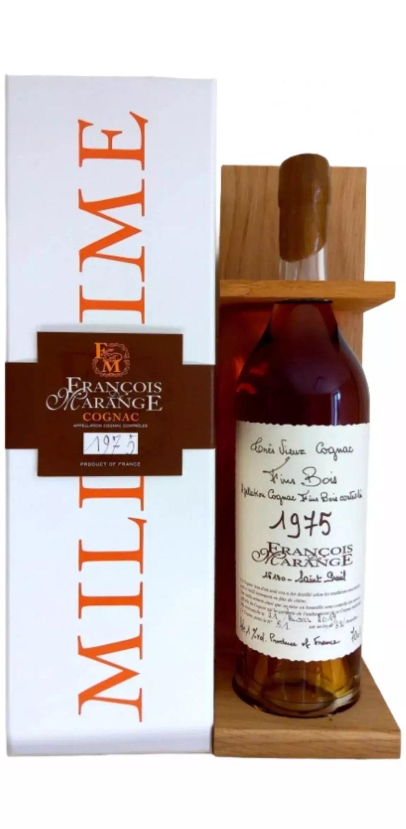 Коньяк Франсуа де Маранж "Винтаж" AOC Фэн Буа