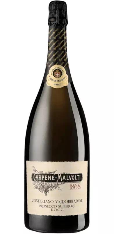 Игристое вино Карпене-Мальвольти "1868" Брют DOCG Конельяно Вальдоббьядене Просекко Супериоре