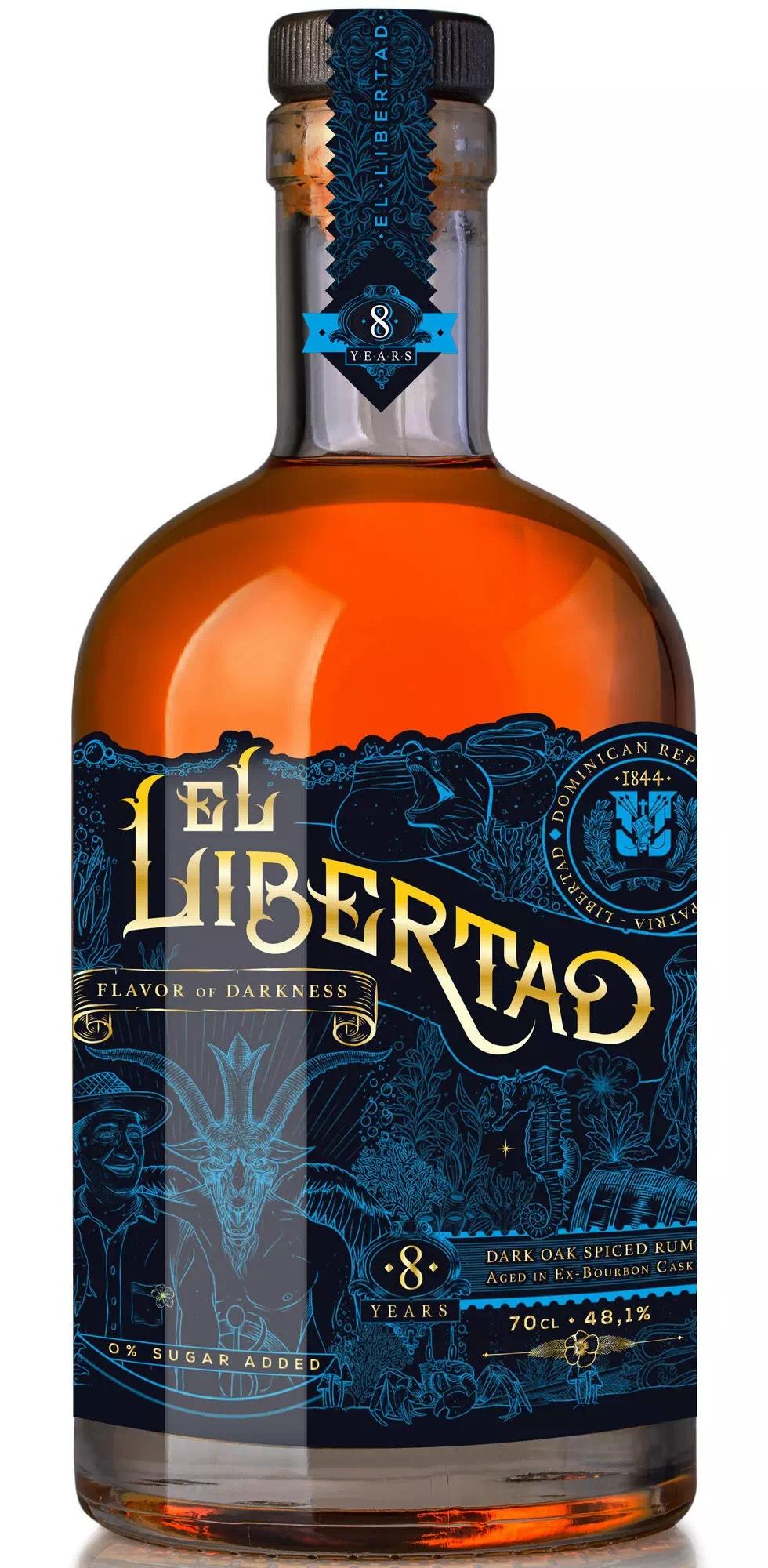 Ром Эль Либертад "Глава 3: Аромат Тьмы" Тёмный Дуб Пряный 8-летний