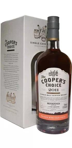 Виски односолодовый Зе Купер'с Чойс "Бенриннес" Малага Вайн Каск Финиш (Спейсайд)