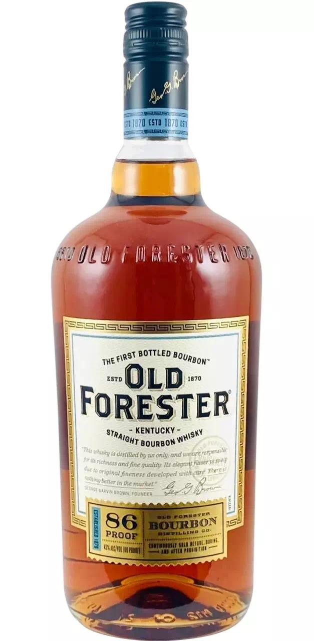 Виски зерновой Олд Форестер "86 Пруф" Кентукки Стрейт Бурбон