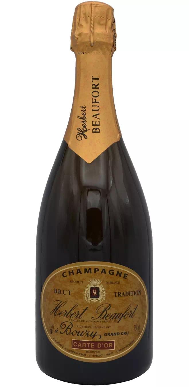 Шампанское Эрбер Бофор "Карт д'Ор" Брют Традисьон AOC Шампань Гран Крю "Бузи"