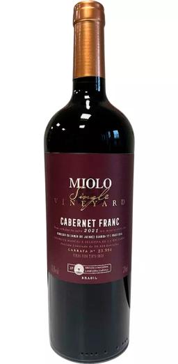 Вино Миоло "Сингл Виньярд" Каберне Фран (Южная Кампанья)