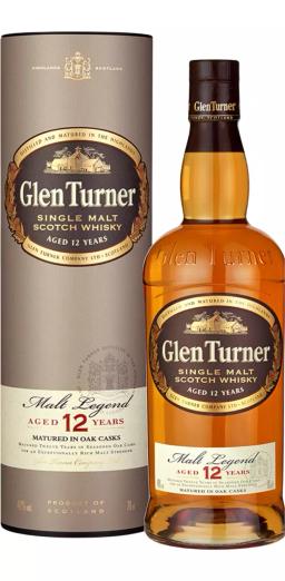 Виски односолодовый Глен Тёрнер "Мастер Легенд" 12-летний