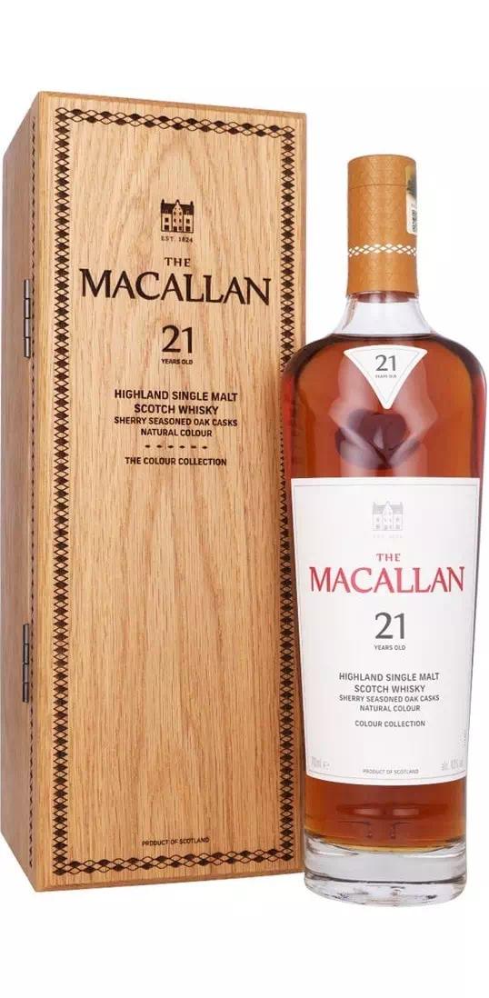 Виски односолодовый Макаллан "Колор Коллекш" 21-летний (Спейсайд)