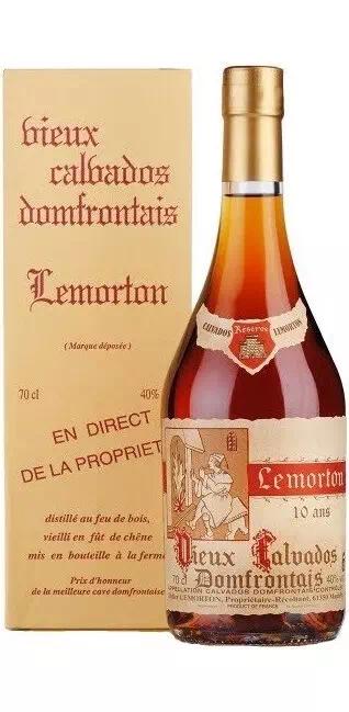 Кальвадос Лемортон Резерв 10-летний AOC Домфронте