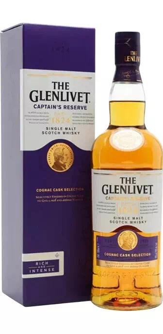 Виски односолодовый Гленливет "Каптаин'с Резерв" (Спейсайд)